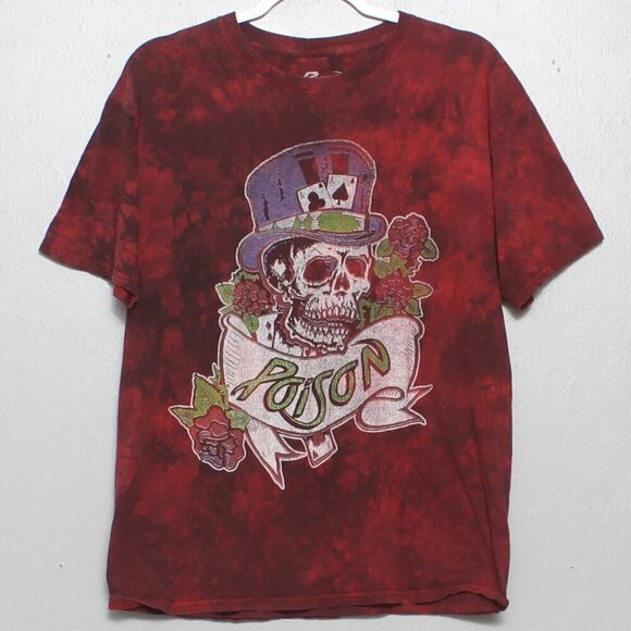 Poison rock n roll music band short sleeve tee - Picture 1 of 5